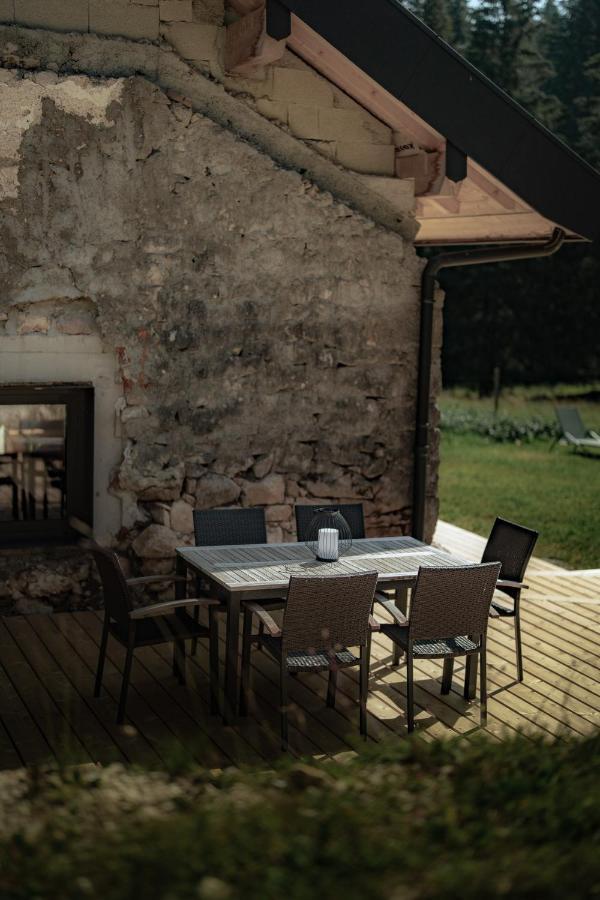 La Loge De La Dolarde - Chambre Nord-Est Prémanon Exterior foto