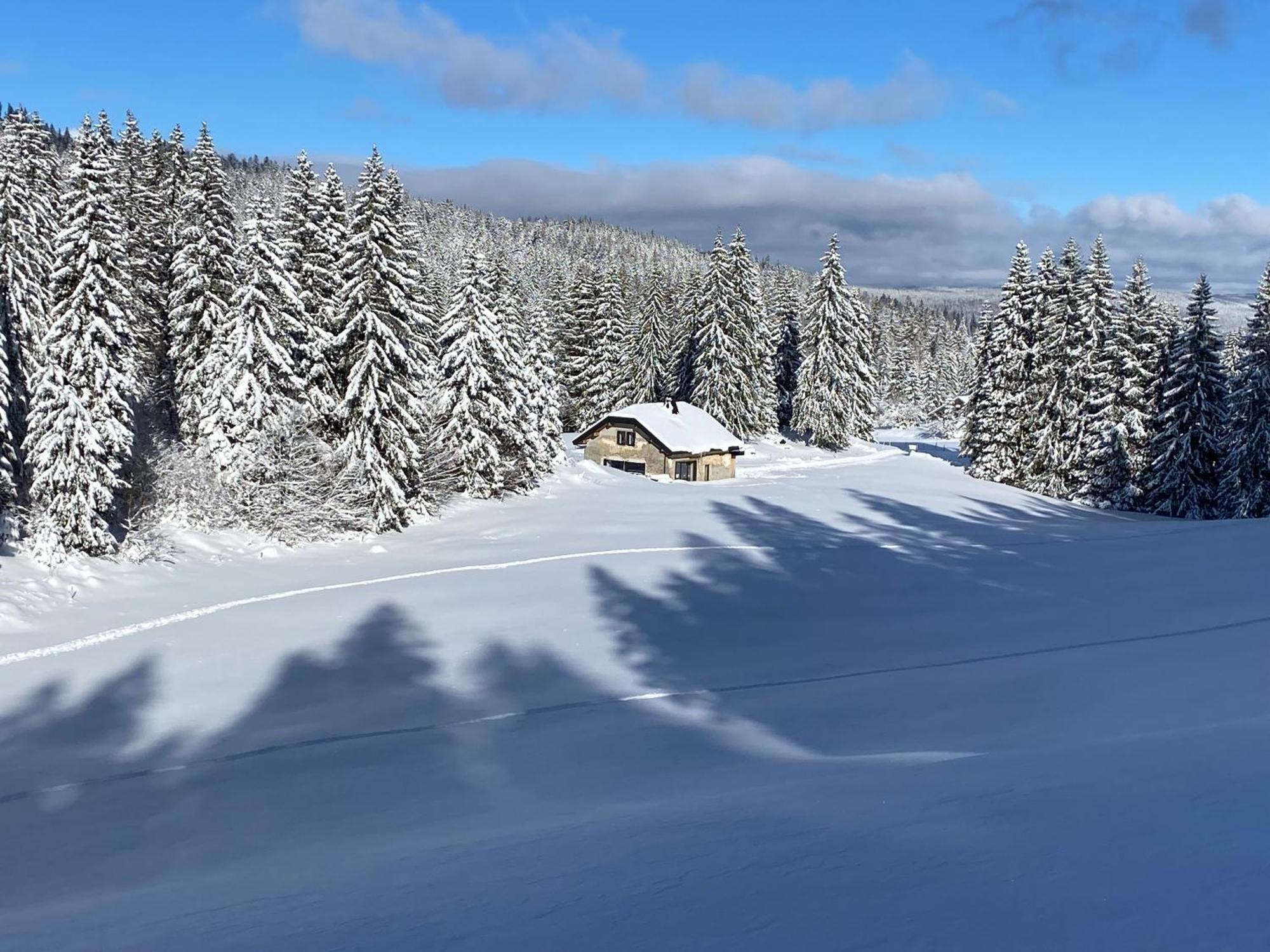 La Loge De La Dolarde - Chambre Nord-Est Prémanon Exterior foto